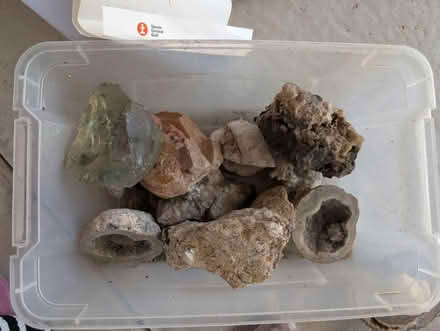 Photo of free Box of rocks and geos (Brookfield) #1