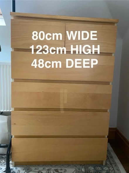 Photo of free Ikea chest of drawer (N14 Oakwood Park) #1
