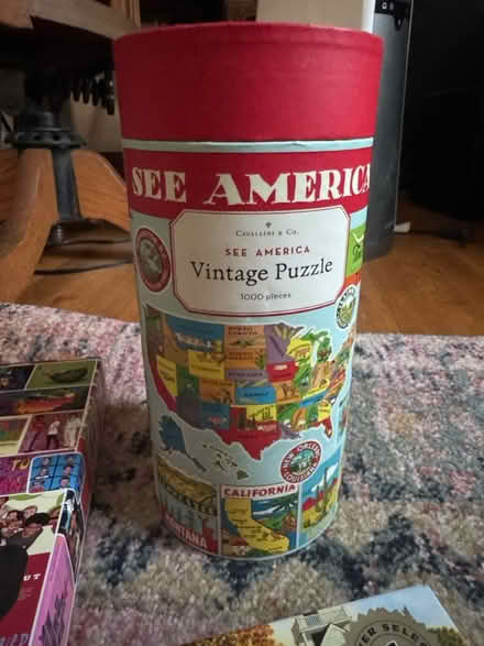 Photo of free 6 puzzles, 500-1000 pieces (Michigan Park) #2