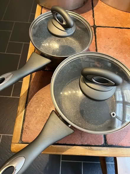 Photo of free 2saucepans with lids (Tolworth KT6) #1
