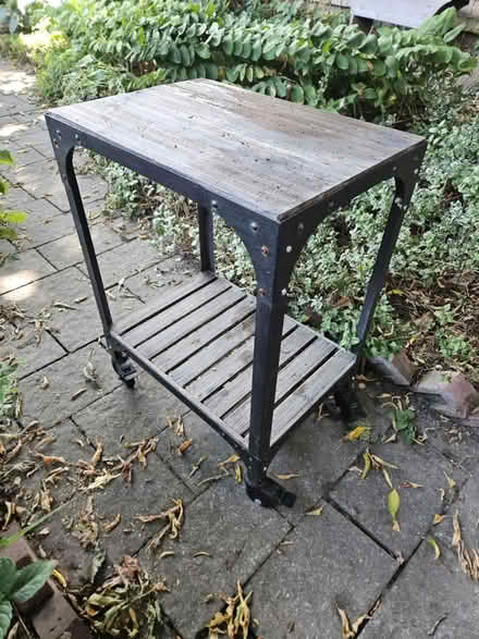Photo of free Side table on wheels (Little Italy) #1