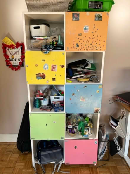 Photo of free Children’s tall toy cupboard (Southfields) #3