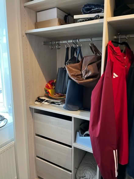 Photo of free Large wardrobe with sliding mirror (Southfields) #2