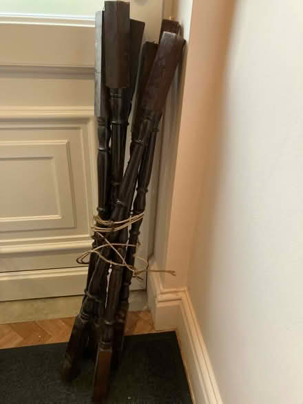 Photo of free Small Bundle of Used Stair Spindles (Walsden OL14) #1
