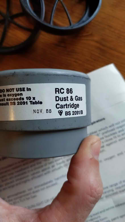 Photo of free Twin cartridge ori-nasal respirator BS2091 RC86? (Lightpill GL5) #2