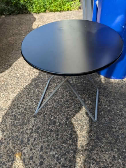 Photo of free Small metal folding table (Cascades area Sterling, Va) #1