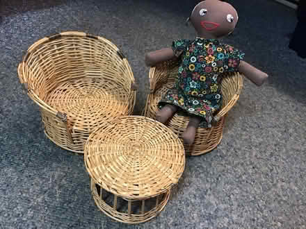 Photo of free Doll and Wicker Furniture (Alta Vista) #1