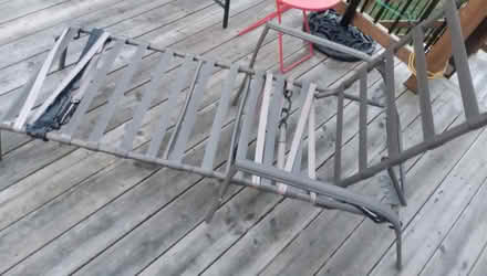 Photo of free cushion-less lounger (Britannia) #2