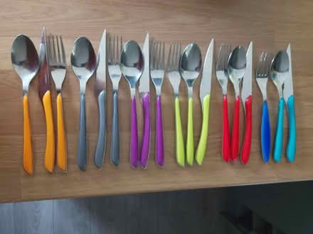 Photo of free Multicolour Cutlery x 6 (CT13) #1