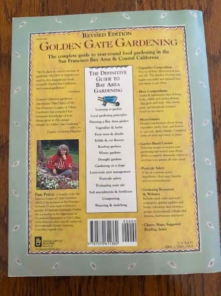 Photo of free Book: Golden Gate Gardening (Cupertino - DeAnza and 280) #2