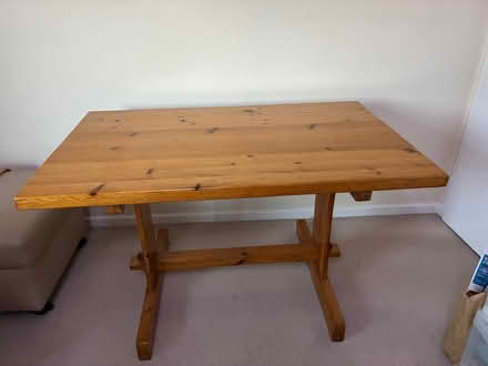 Photo of free Pine dining table (Gracious Lane TN13) #1