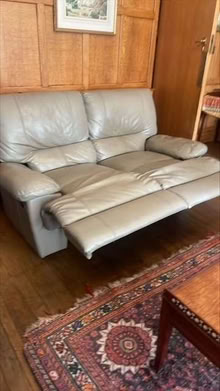 Photo of free Two Seater Grey Leather Recliner Need It Gone Today (Southgate N14) #3