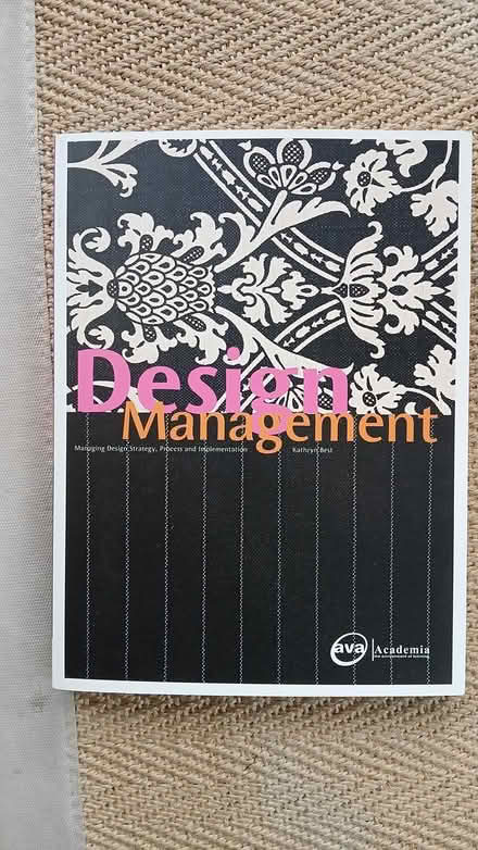 Photo of free Design management book (Armitage WS15) #1