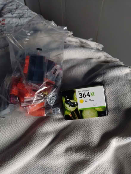 Photo of free Bag of HP 364 ink cartridges (Deane BL3) #1