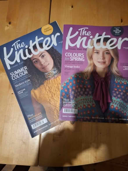 Photo of free 2 back copies of The Knitter (crouch end, N8) #1