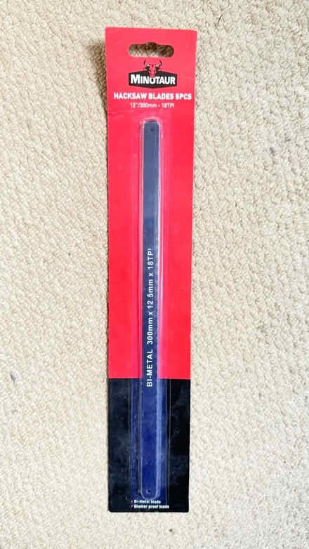 Photo of free 4pcs of Hacksaw Baldes (Eagle street, Leam, CV31) #1