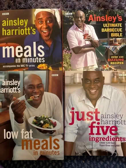 Photo of free Ainsley Harriott cookbooks (Ashford TW15) #1