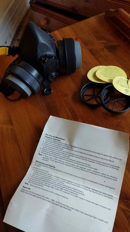 Photo of free Twin cartridge ori-nasal respirator BS2091 RC86? (Lightpill GL5) #1