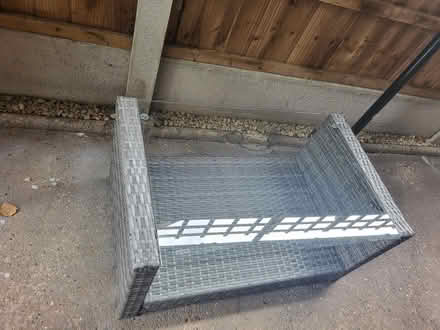 Photo of free Grey glass rattan or outdoor table (NG6 basford) #2