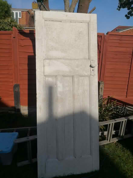 Photo of free 2 Hardwood Doors (CT10) #1