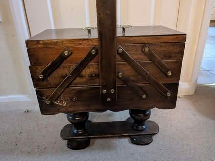 Photo of free Expanding sewing box in need of tlc (Bathampton) #2