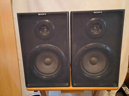 Photo of free Sony Bookshelf Speakers (Emsworth) #1