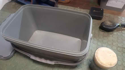 Photo of free Storage buckets with lid (Oswestry, Weston rhyn) #1