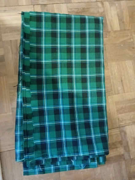 Photo of free Light weight tartan material (Southdown BA2) #1