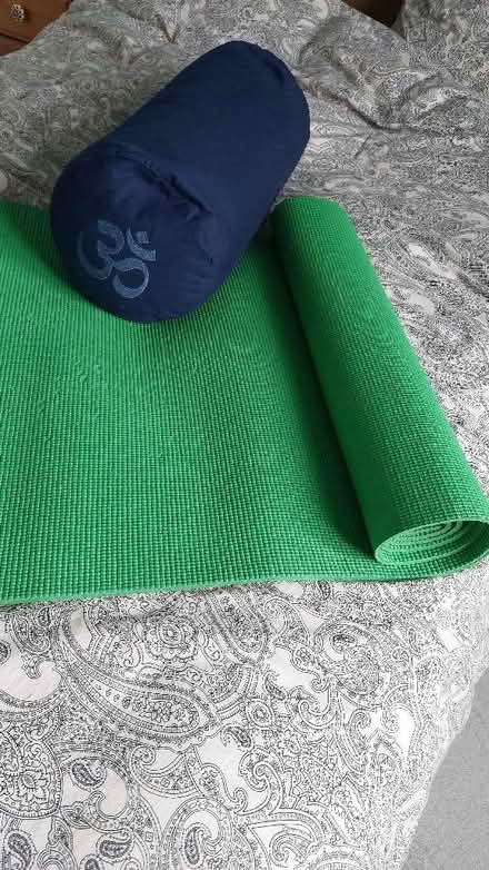Photo of free Yoga bolster (new) & mat NW2 6JX (NW2) #2