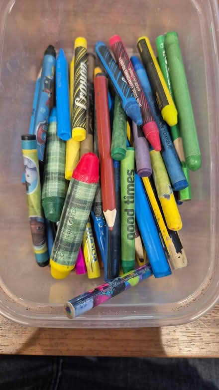 Photo of free Selection of used Crayons (Woodham, Woking) #1