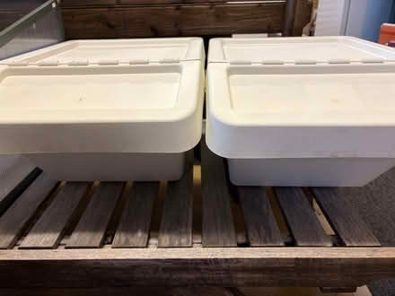 Photo of free IKEA storage/recycle bins x2 (Starkholmes DE4) #2