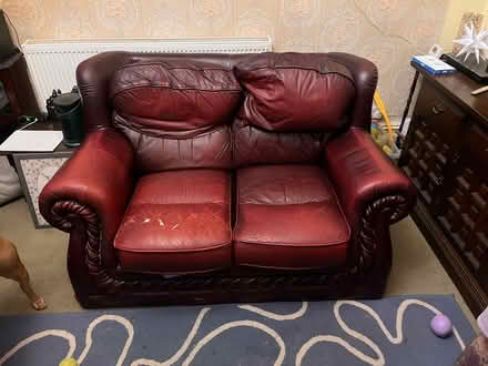Photo of free Leather Sofa (Morecambe LA4) #1