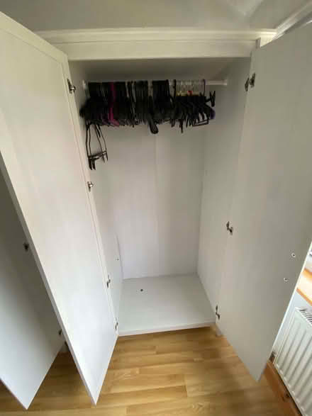 Photo of free White wardrobe (Vale LA1) #2