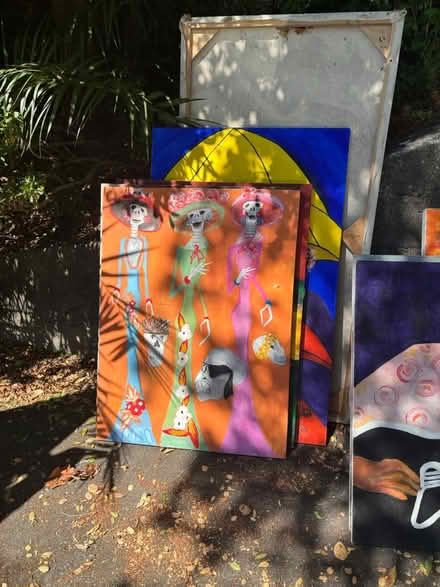 Photo of free Art work/ canvases (San Rafael) #3
