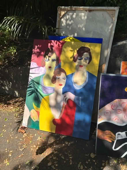 Photo of free Art work/ canvases (San Rafael) #1