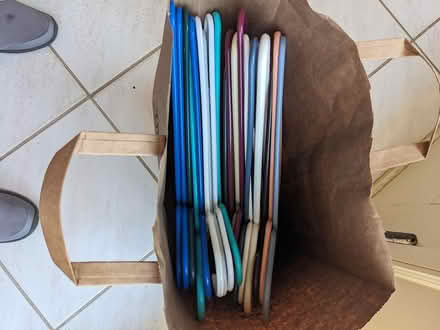 Photo of free Plastic Hangers (Belford, N.J.) #1