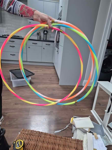 Photo of free 3 Hula Hoops (Bengeo SG14) #1