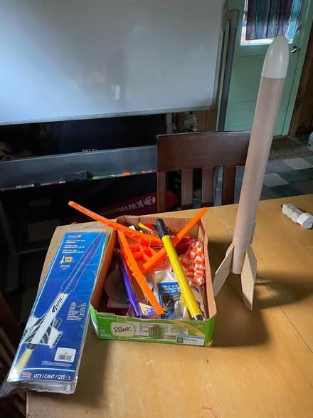 Photo of free Model Rocket Kit & Assorted (Woolen Mills, Cville) #1