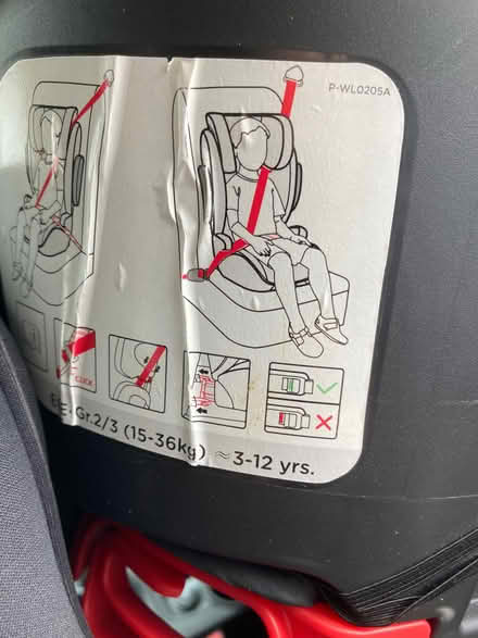 Photo of free Car seat (Industrial Area SG6) #4