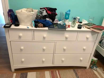 Photo of free heavy white dresser (Chevy Chase DC) #1
