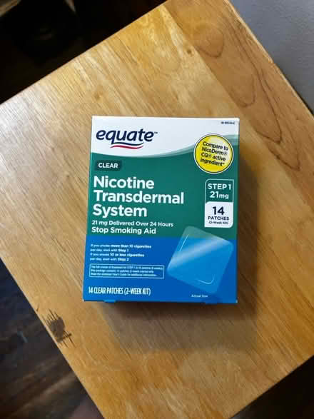 Photo of free 21mg Nicotine Patches (4th St - OSU Campus) #1
