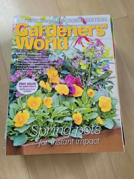 Photo of free Gardeners world magazines (Harley Shute TN38) #1