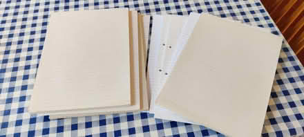 Photo of free A4 lined writing pads (Worcester WR3, Northwick) #2