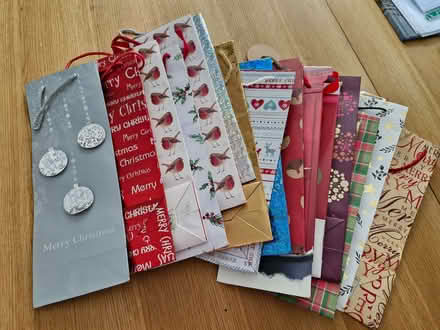 Photo of free 16 Christmas bottle bags (Skipton BD23) #1