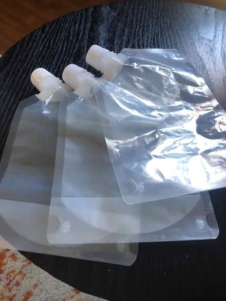 Photo of free Refillable plastic squeeze pouches (Bedfont) #1