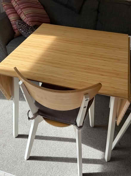 Photo of free Table with 2 chairs (Colinton mains place EH13) #1