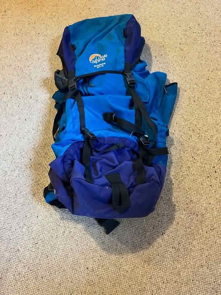 Photo of free Lowe Alpine Backpacker 65 + 15 litre rucksac (Catterlen CA11) #1