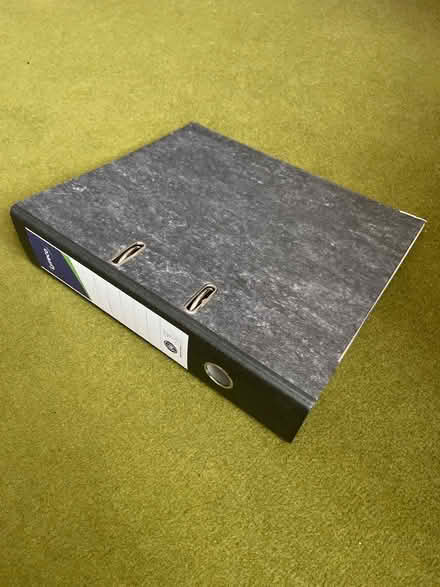 Photo of Large A4 Arch lever files and smaller folders (Marston OX3) #1