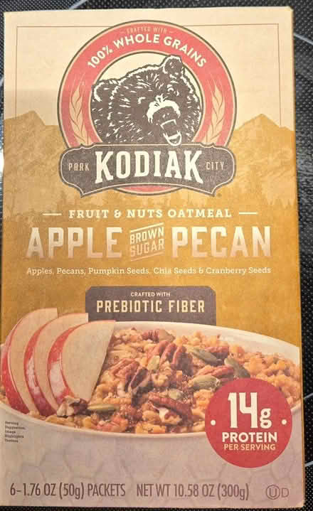 Photo of free KODIAK Apple and Pecan Oatmeal (Sandy Hook, CT) #1