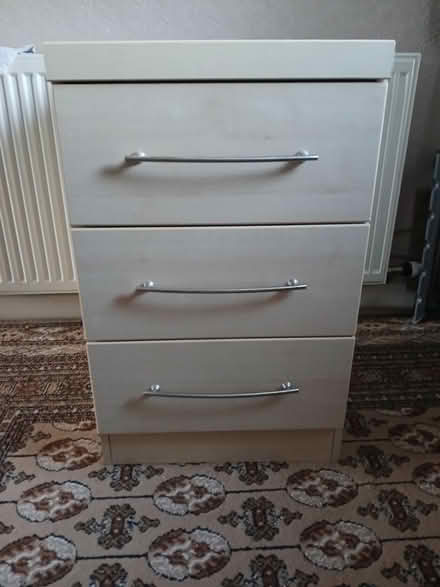 Photo of free Cream bedside drawers (Southdown BA2) #1